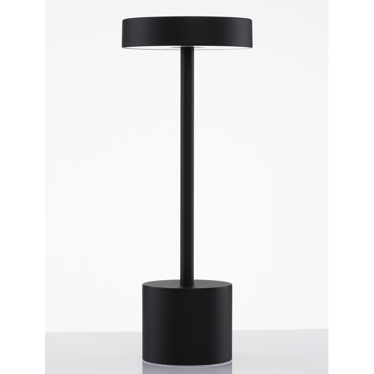 Ebern Designs Kuido 30Cm H Battery Powered Integrated LED Outdoor Table